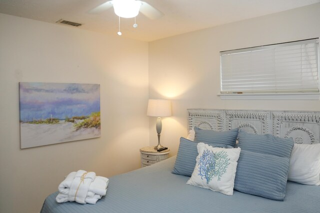 627 Eastern Lake Rd Unit 1, Santa Rosa Beach, FL 32459 - bedroom with a ceiling fan
