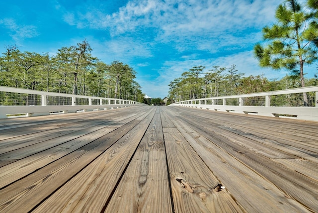 view of deck