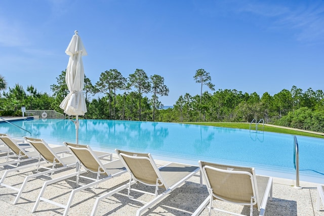 view of swimming pool