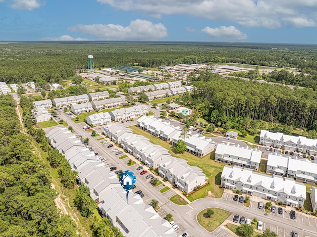 182 N Sand Palm Rd, Freeport, FL 32439 - bird's eye view of a heavily wooded area