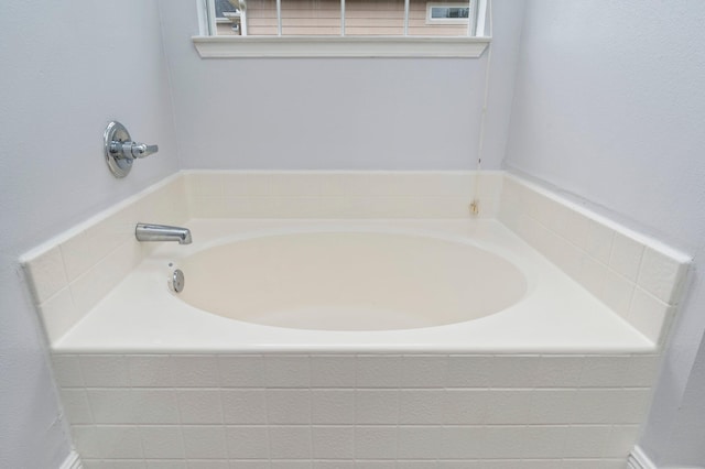 bathroom with a bathtub