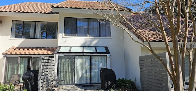 view of rear view of house