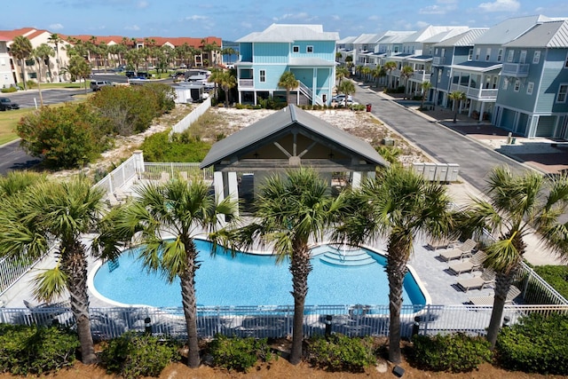 view of pool