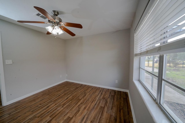 unfurnished room featuring wood-type flooring