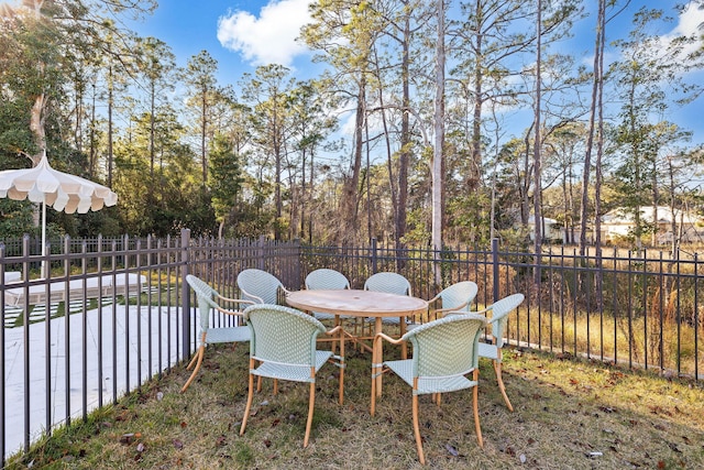 view of patio / terrace