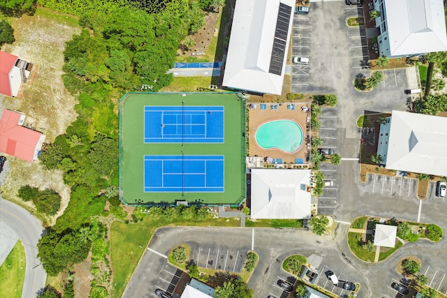 drone / aerial view