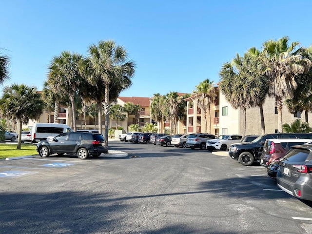 view of vehicle parking