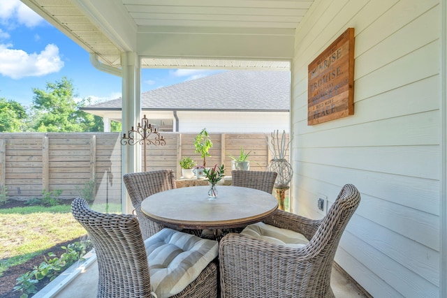 view of patio / terrace