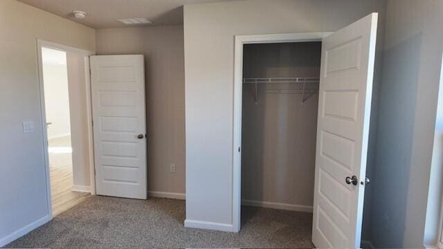 view of closet