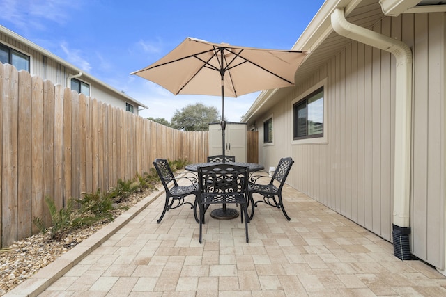 view of patio / terrace