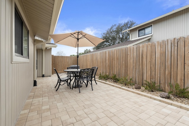 view of patio