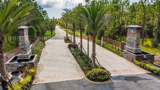 363 Bear Creek Blvd, Freeport, FL 32439 - surrounding community with decorative driveway