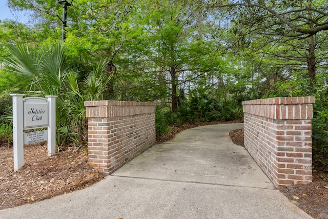 view of gate