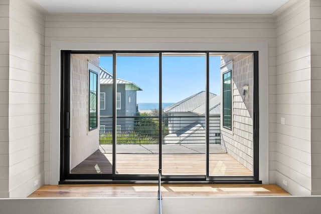29 Thyme St, Santa Rosa Beach, FL 32459 - entryway featuring wood finished floors