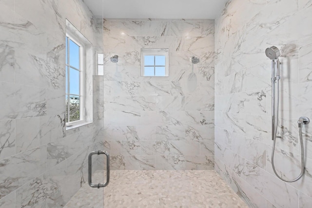 29 Thyme St, Santa Rosa Beach, FL 32459 - bathroom with a marble finish shower