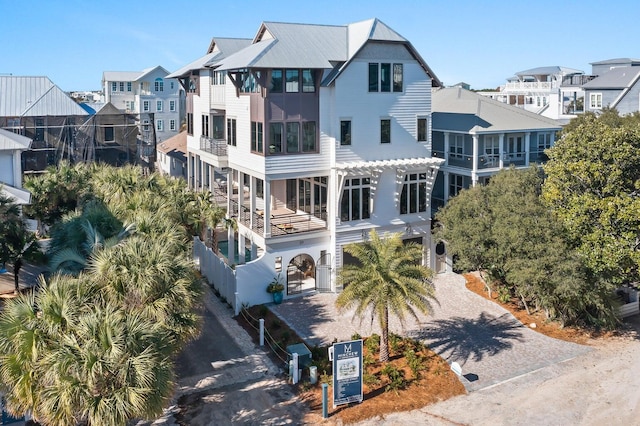 29 Thyme St, Santa Rosa Beach, FL 32459 - view of property with driveway and a residential view