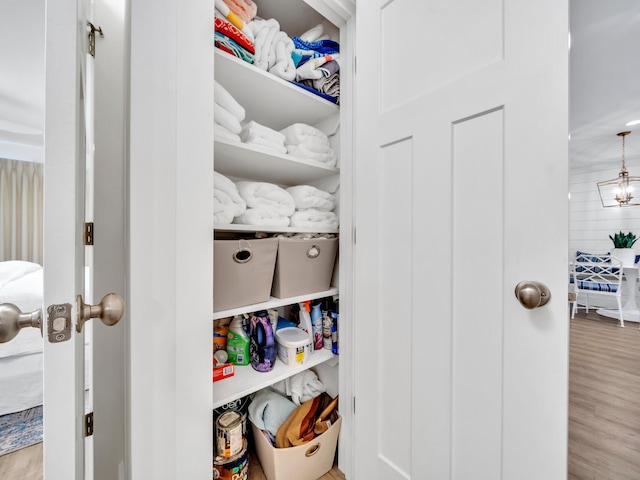 view of closet