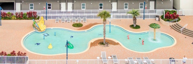 9860 S Thomas Dr Unit 1805, Panama City Beach, FL 32408 - view of swimming pool