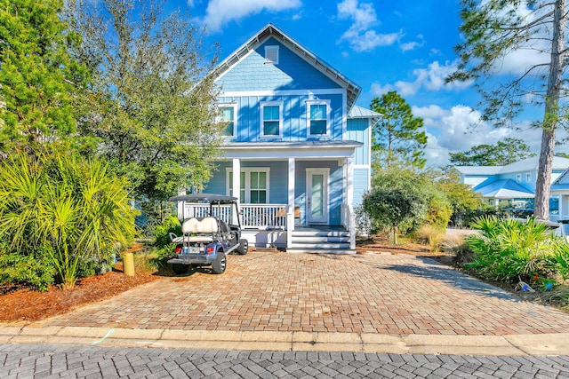 victorian home with a porch