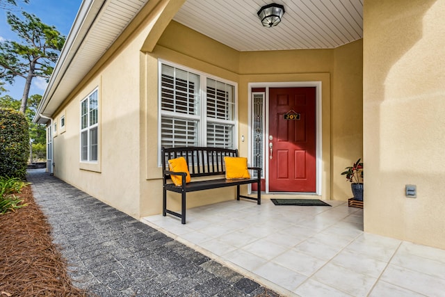 view of property entrance