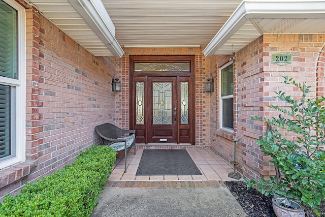 view of entrance to property