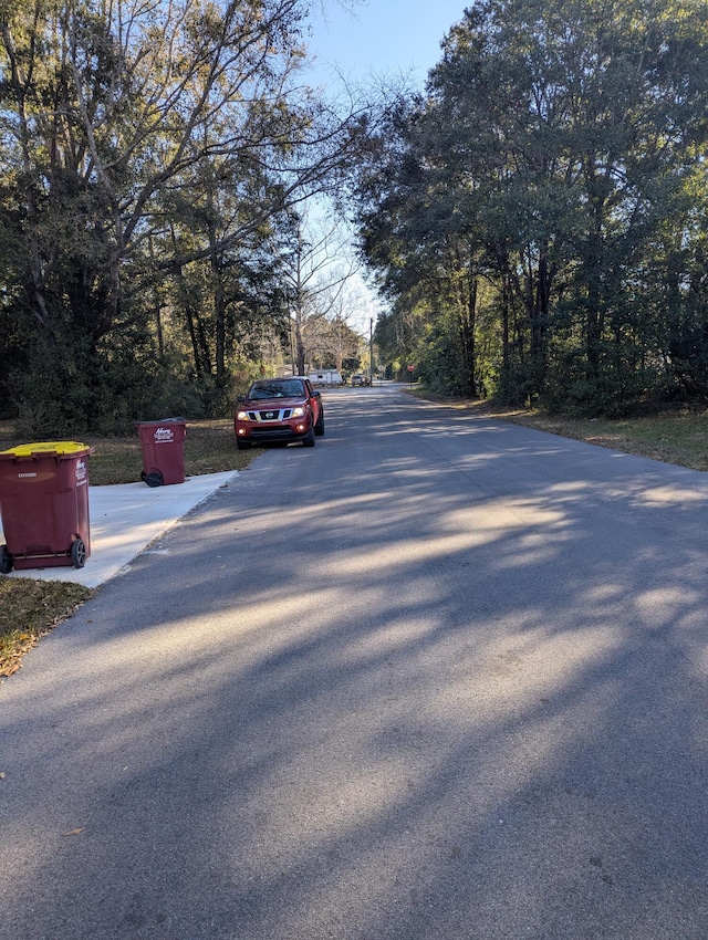 view of road