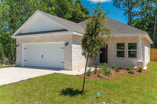 LOT7 Tansey St, Crestview, FL 32539 - view of front facade featuring a garage and a front yard
