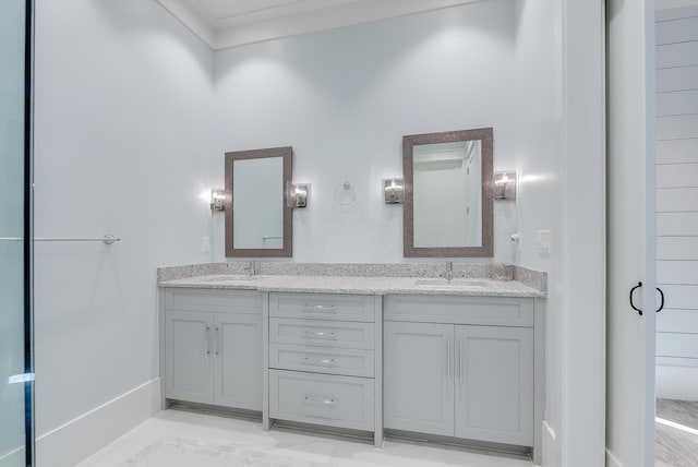41 Tresca Lake Ct, Santa Rosa Beach, FL 32459 - bathroom featuring double vanity