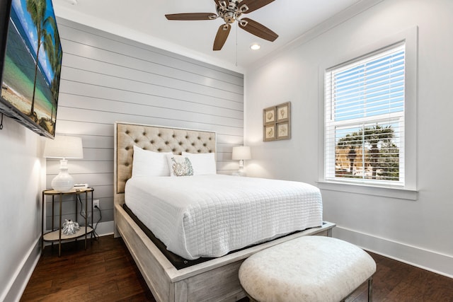 11 Wadleigh Way, Miramar Beach, FL 32550 - bedroom featuring multiple windows, wood finished floors, and baseboards