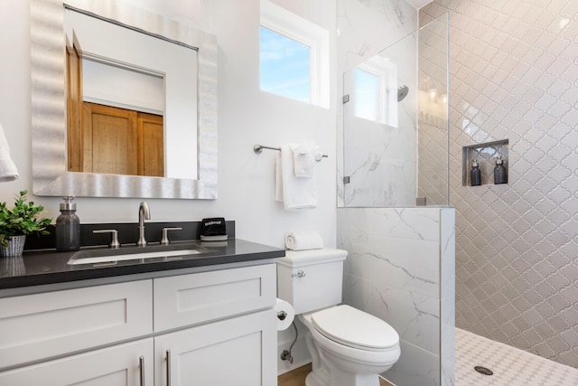 11 Wadleigh Way, Miramar Beach, FL 32550 - full bath featuring toilet, a walk in shower, and vanity