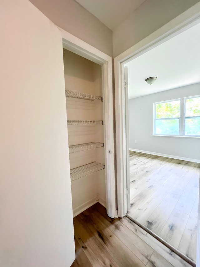 view of closet