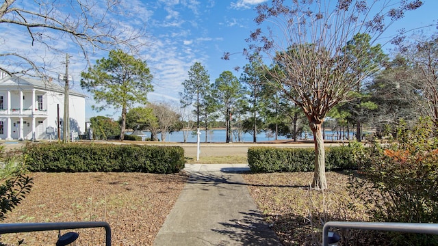 132 Circle Dr, Defuniak Springs, FL 32435 - view of community featuring a water view
