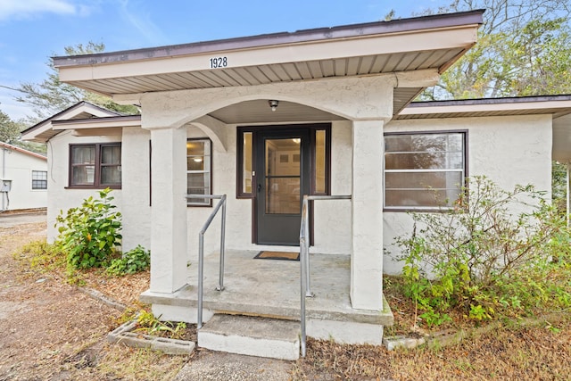 view of property entrance