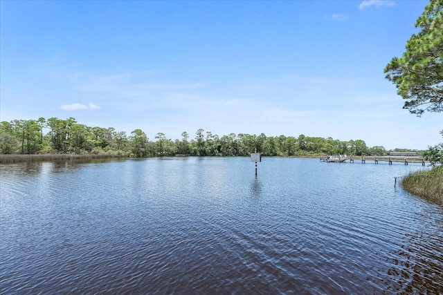 property view of water