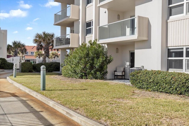 view of property featuring central AC