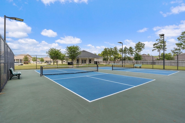 view of sport court with basketball court