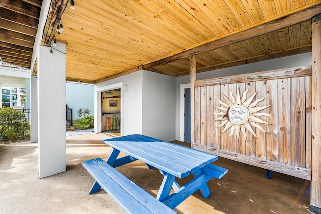 view of patio / terrace