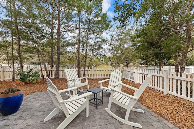 view of patio