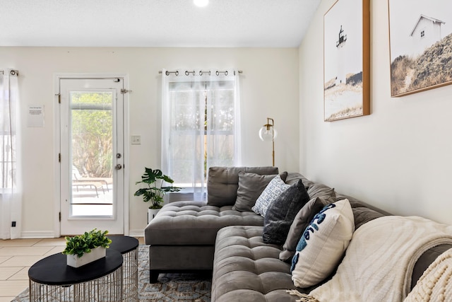 view of living room