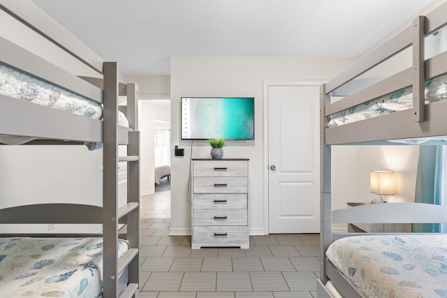 view of tiled bedroom