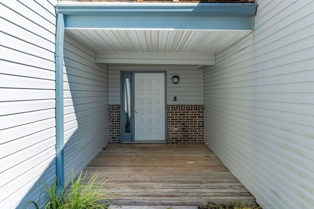 view of property entrance