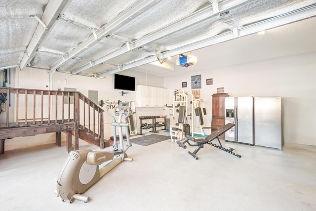 view of exercise room