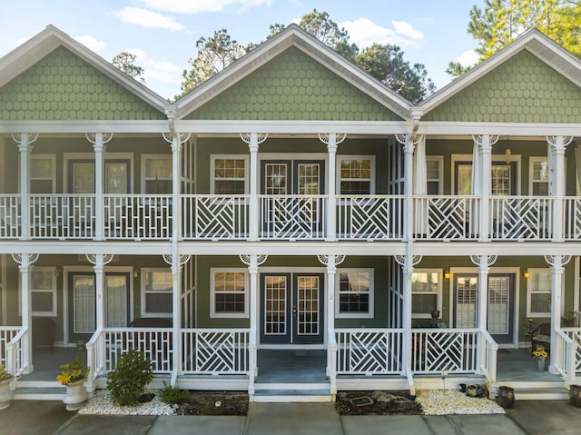 exterior space featuring a porch