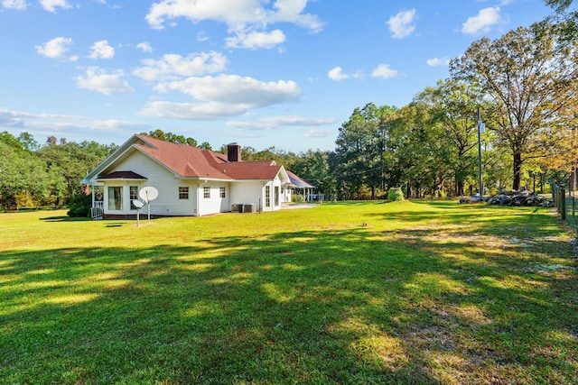 view of yard