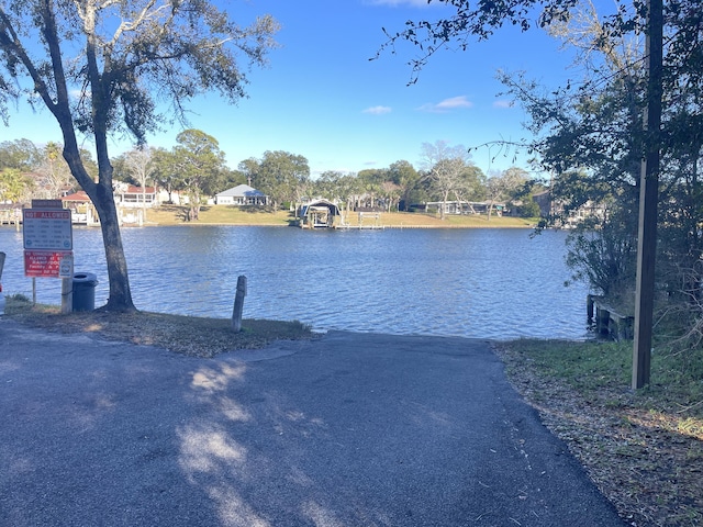 property view of water