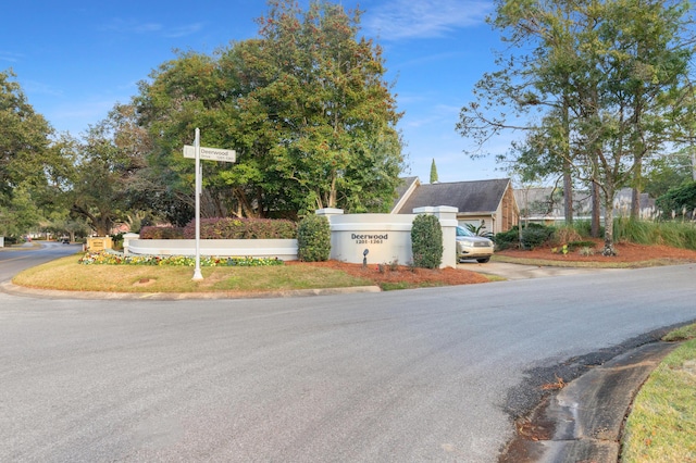 view of road