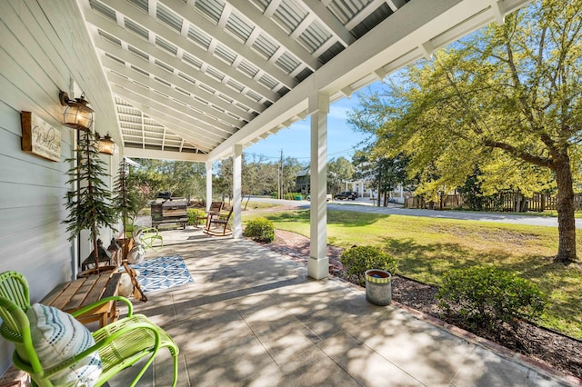 view of patio / terrace