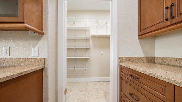 view of pantry