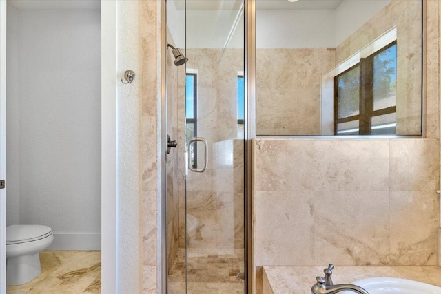 31 Beacon Point Dr, Santa Rosa Beach, FL 32459 - full bath featuring a shower stall and a garden tub