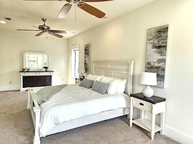 31 Beacon Point Dr, Santa Rosa Beach, FL 32459 - carpeted bedroom featuring ceiling fan